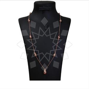 925 Sterling Silver Chain  Beaded Necklace