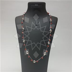 925 Sterling Silver Chain  Beaded Necklace