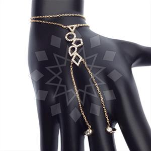 925 Sterling Silver Single Finger to Bracelet Hand Jewelry