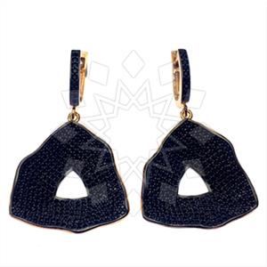 925 Sterling Silver Large Bold Statement Earring