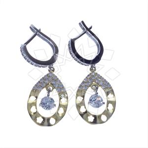 925 Sterling Silver Modern  Dangle Earrings