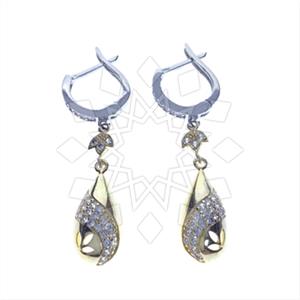 925 Sterling Silver Modern  Dangle Earrings