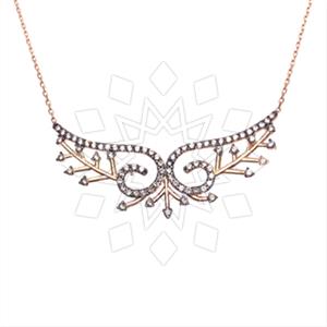 925 Sterling Silver Modern  Pendant Necklace