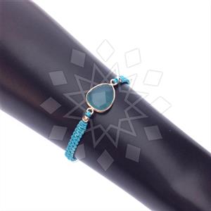 925 Sterling Silver Macrame String Bracelets