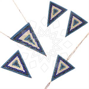 925 Sterling Silver Colorful Rainbow  Ring Earring Pendant Bracelet Sets