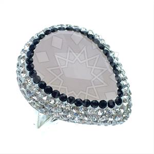 925 Sterling Silver Gem and Crystals Gemstone Rings