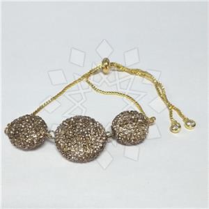 Fashion Crystal Pave  Adjustable Bracelet