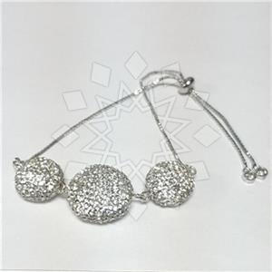 Fashion Crystal Pave  Adjustable Bracelet