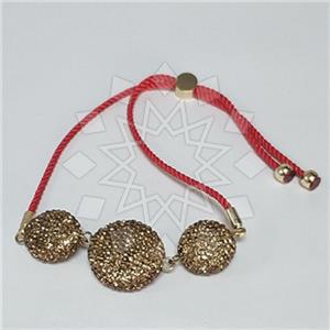 Fashion Crystal Pave  Adjustable Bracelet