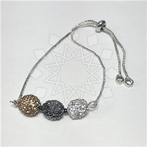 Fashion Crystal Pave  Adjustable Bracelet