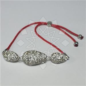 Fashion Crystal Pave  Adjustable Bracelet