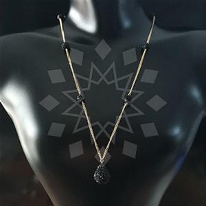 Fashion Gem and Crystals Beaded Necklace