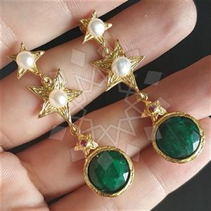 925 Sterling Silver Designer  Dangle Earrings