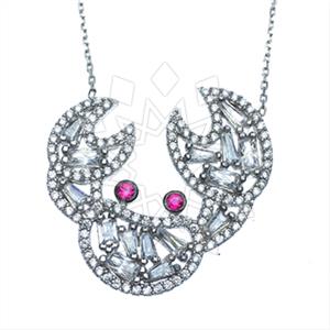 925 Sterling Silver Animal Pendant Necklace