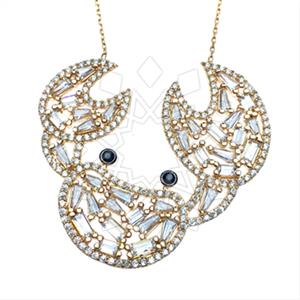 925 Sterling Silver Animal Pendant Necklace