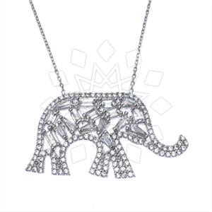 925 Sterling Silver Animal Pendant Necklace