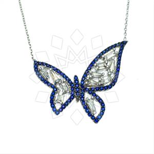 925 Sterling Silver Animal Pendant Necklace