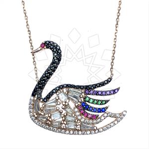 925 Sterling Silver Animal Pendant Necklace