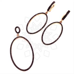 925 Sterling Silver Geometric Earrings Pendant Sets