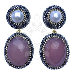 925 Sterling Silver Double Drop Earrings