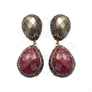 925 Sterling Silver Double Drop Earrings