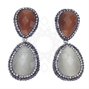 925 Sterling Silver Double Drop Earrings