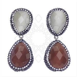 925 Sterling Silver Double Drop Earrings