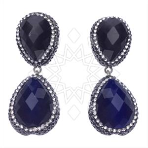 925 Sterling Silver Double Drop Earrings