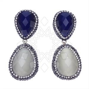 925 Sterling Silver Double Drop Earrings