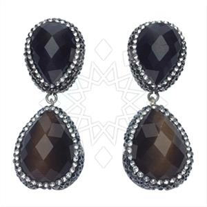 925 Sterling Silver Double Drop Earrings