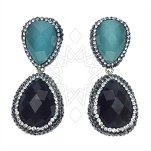 925 Sterling Silver Double Drop Earrings