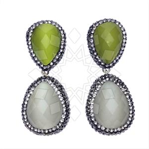 925 Sterling Silver Double Drop Earrings