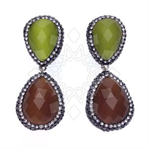 925 Sterling Silver Double Drop Earrings