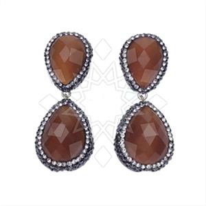 925 Sterling Silver Double Drop Earrings