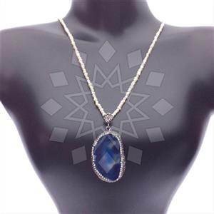 Fashion Gem and Crystals Beaded Necklace