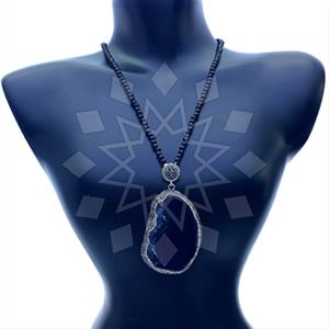 Fashion Gem and Crystals Beaded Necklace