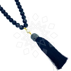 Fashion Gem and Crystals Tassel Necklace