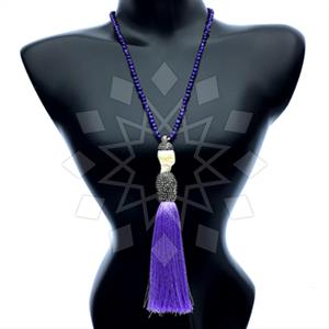 Gemstone and Bead Gem and Crystals Beaded Necklace