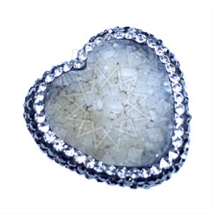 925 Sterling Silver Gem and Crystals Gemstone Rings