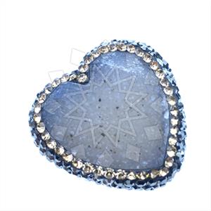 925 Sterling Silver Gem and Crystals Gemstone Rings