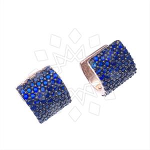 925 Sterling Silver Modern  Cuffs Earrings