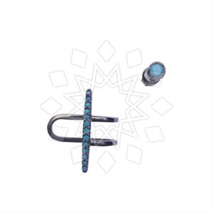 925 Sterling Silver Modern  Cuffs Earrings