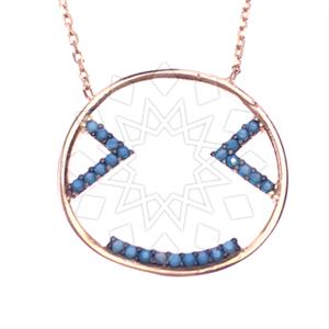 925 Sterling Silver Emoji Pendant Necklace