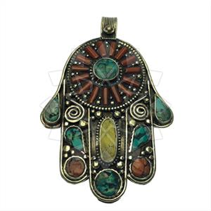 Fashion Hamsa Hand Classic Pendant