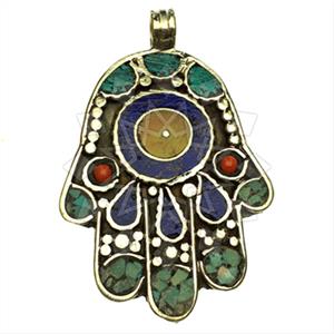 Fashion Hamsa Hand Classic Pendant