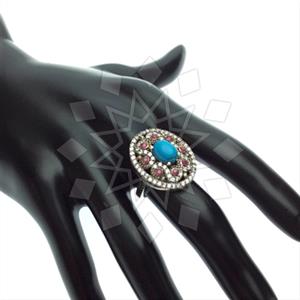 Turkish Silver Antique Ottoman  Gemstone Rings