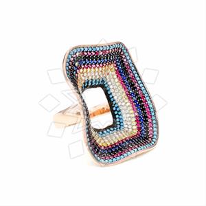 925 Sterling Silver Evil Eye Cocktail Rings