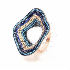 925 Sterling Silver Evil Eye Cocktail Rings