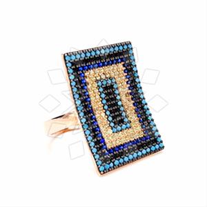 925 Sterling Silver Evil Eye Cocktail Rings