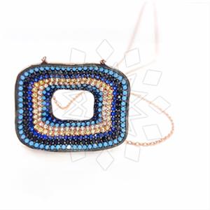 925 Sterling Silver Evil Eye Pendant Necklace